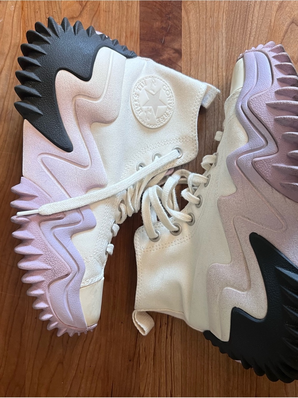 Converse Run Star Motion in Lilac & White